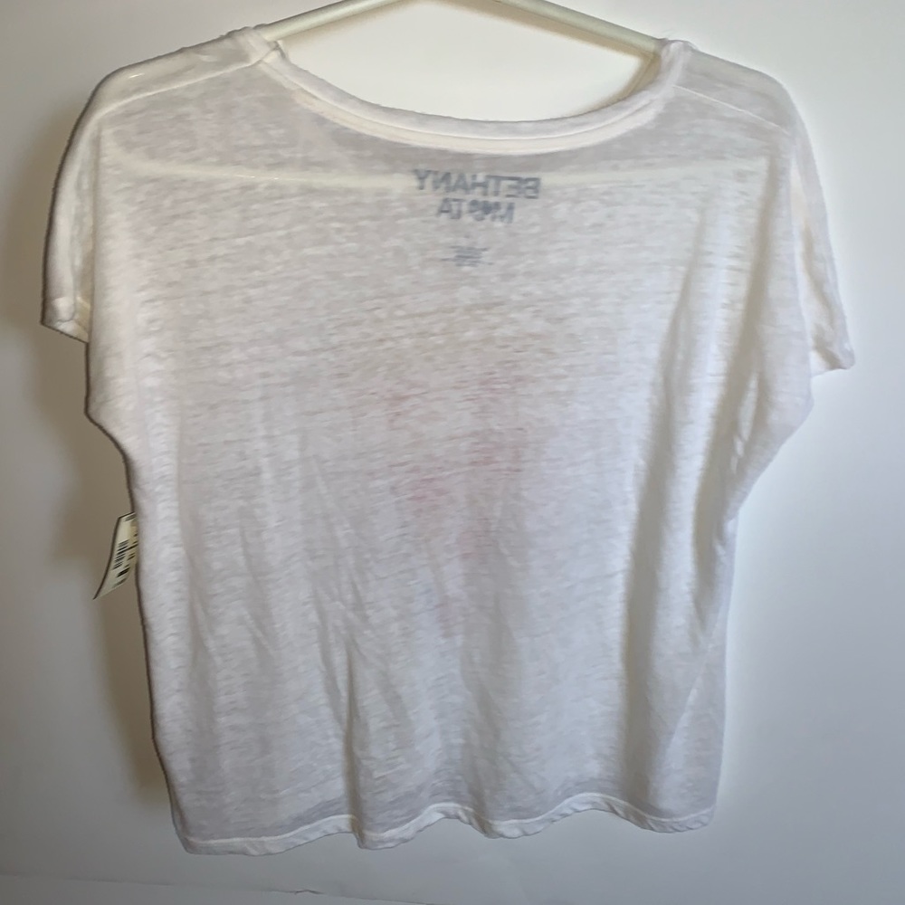 SHEER GRAPHIC PIZZA TEE